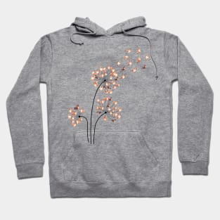 Corgi Flower Fly Dandelion Funny Dog Lover Hoodie